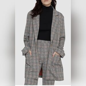 Sanctuary The Editor Plaid Jacket. Size M